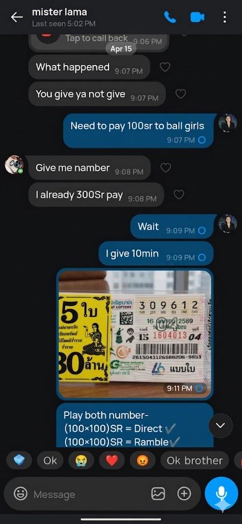 VIP member chat - Mister Lama